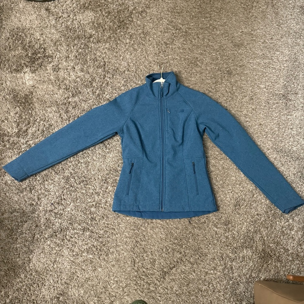 Heather Blue” North Face Apex Bionic Jacket- Women’s-XS